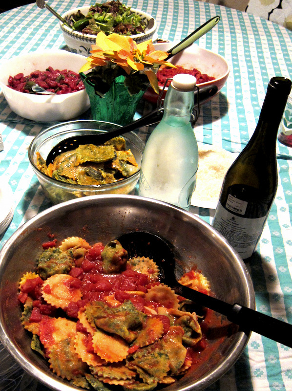 Handmade Pasta - the spread