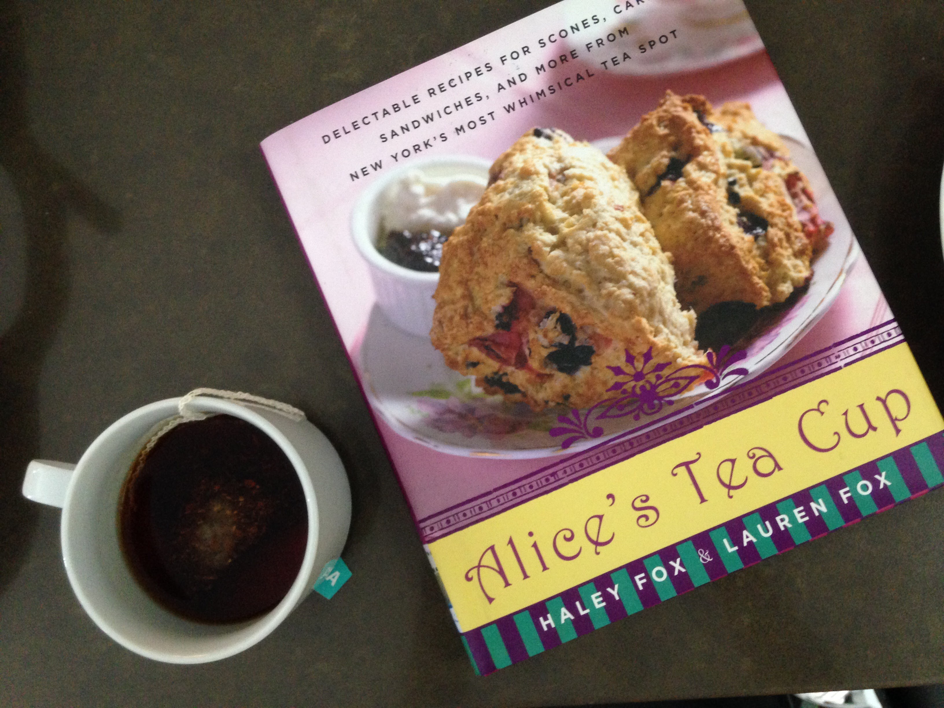 Alice's Tea Cup cookbook