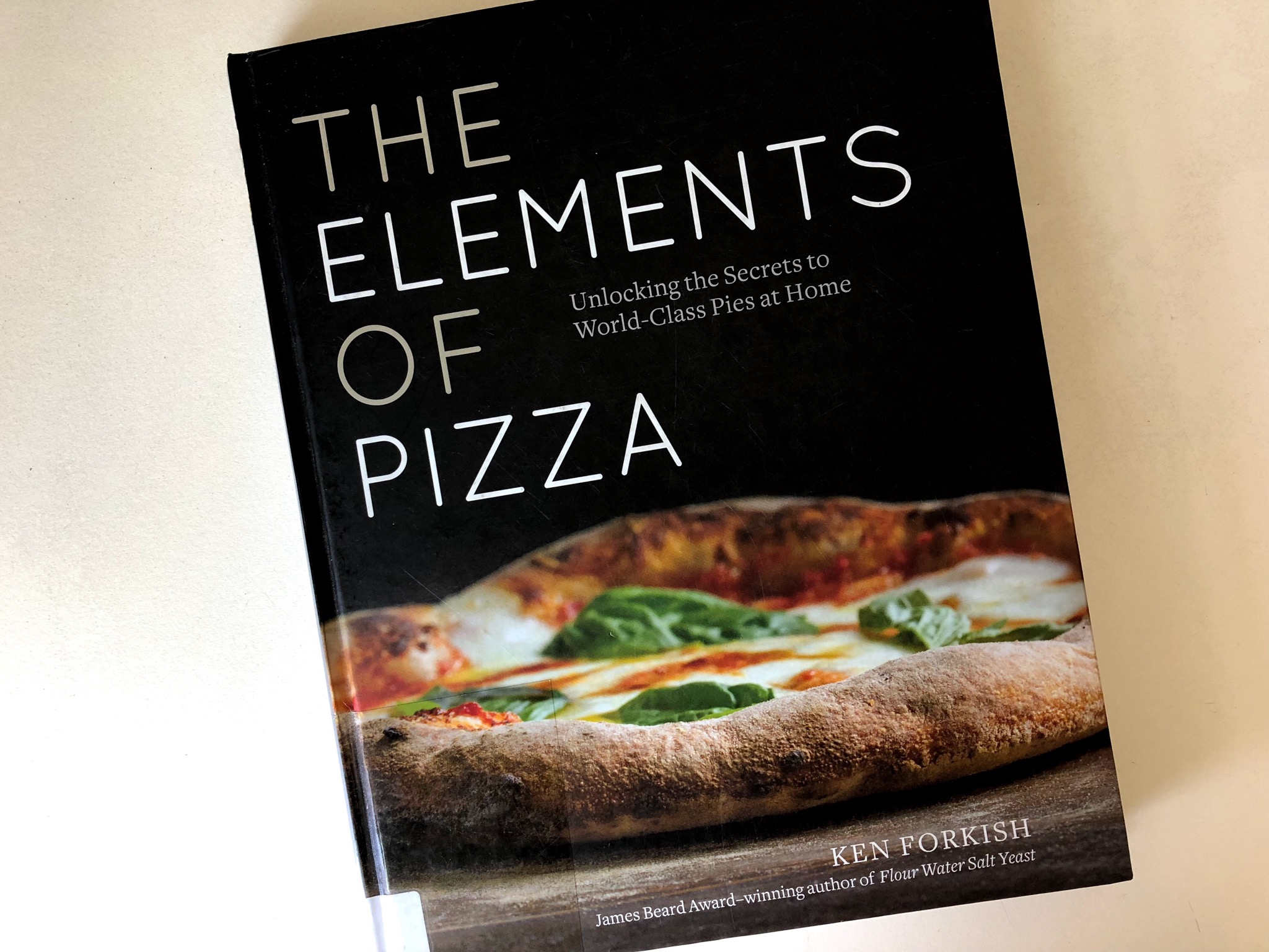 The Elements of Pizza cookbook