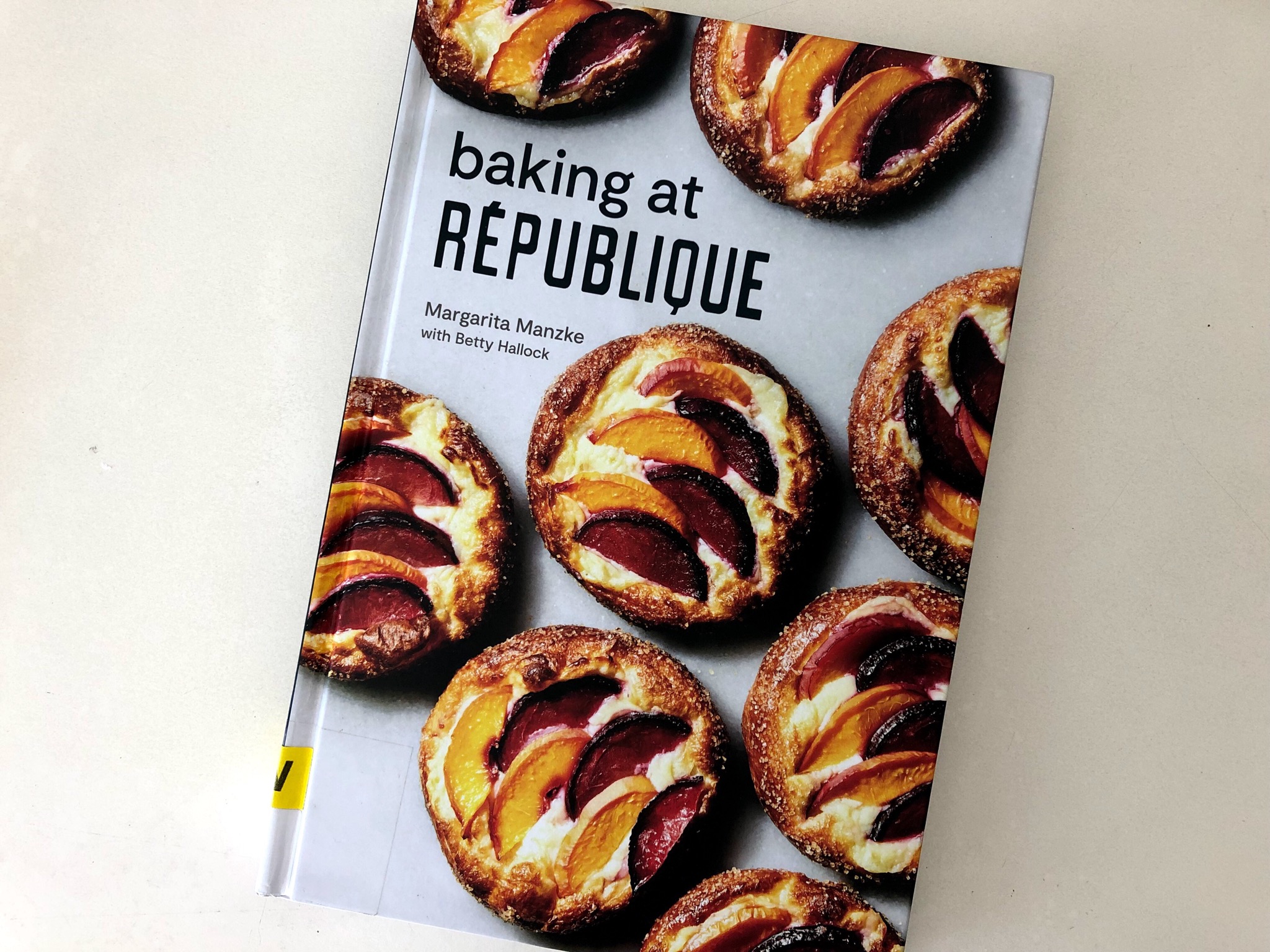 Baking at Republique cookbook