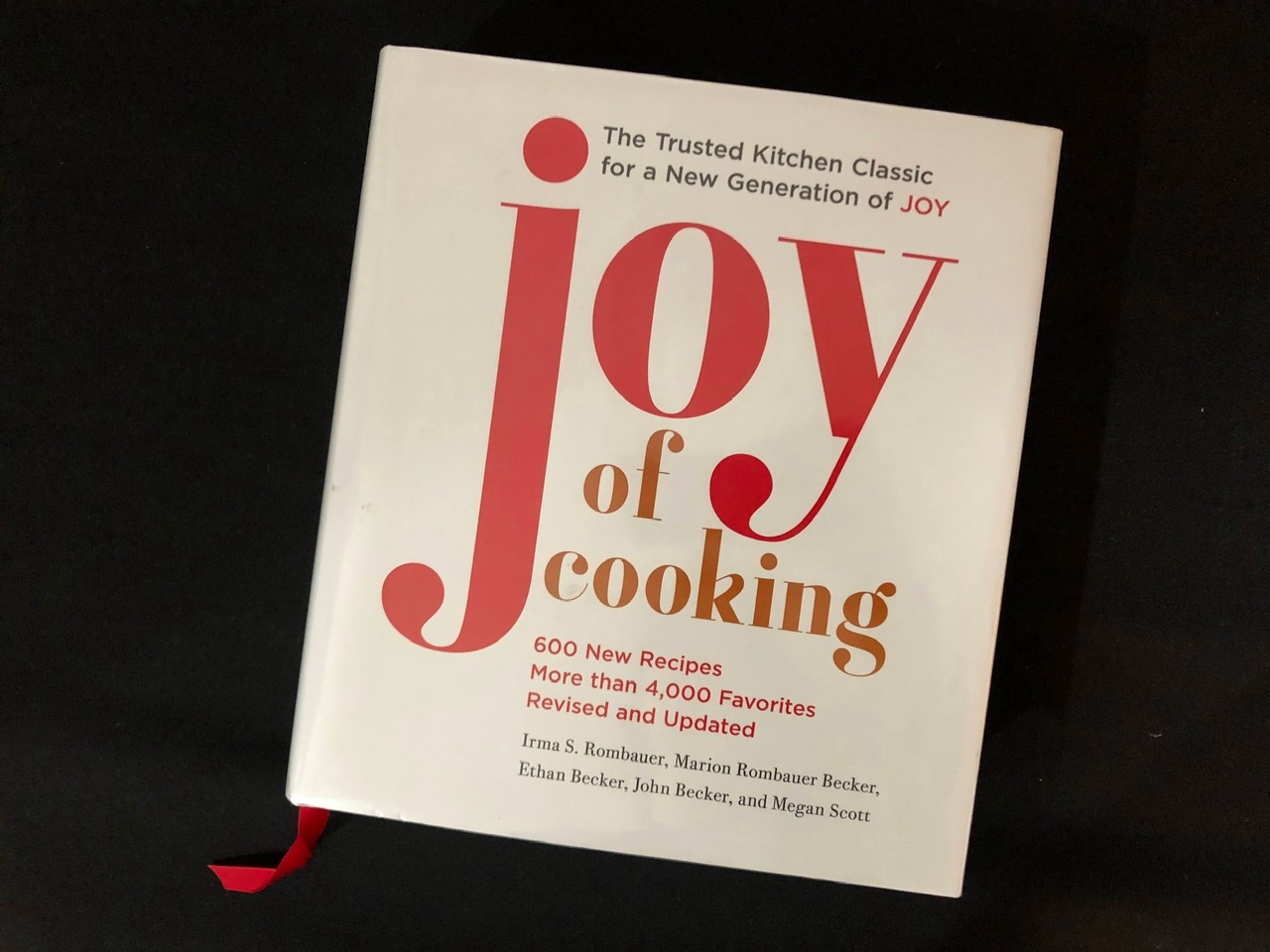 Joy of Cooking 2019 Edition cookbook