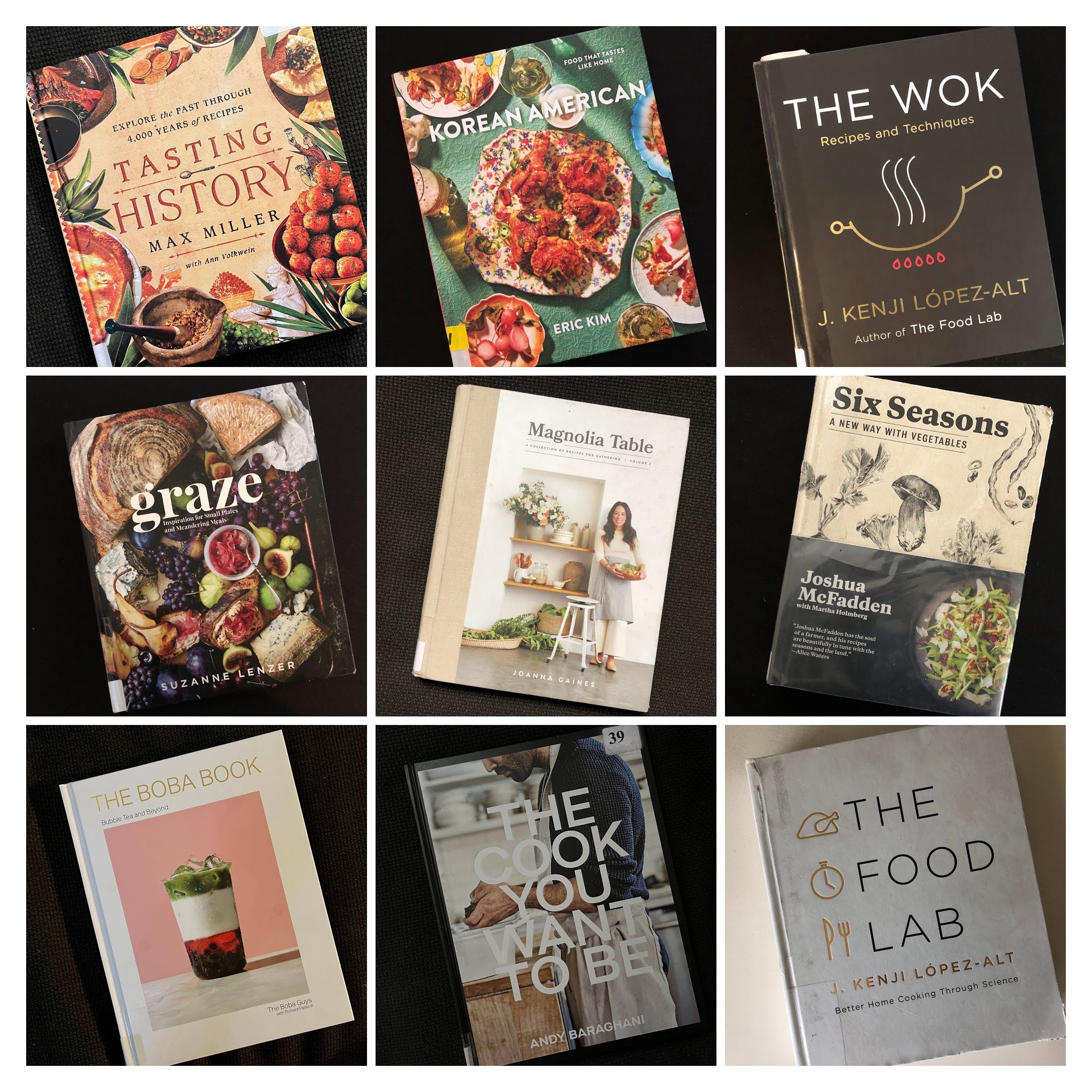 Holiday Year in Review 2023 cookbooks